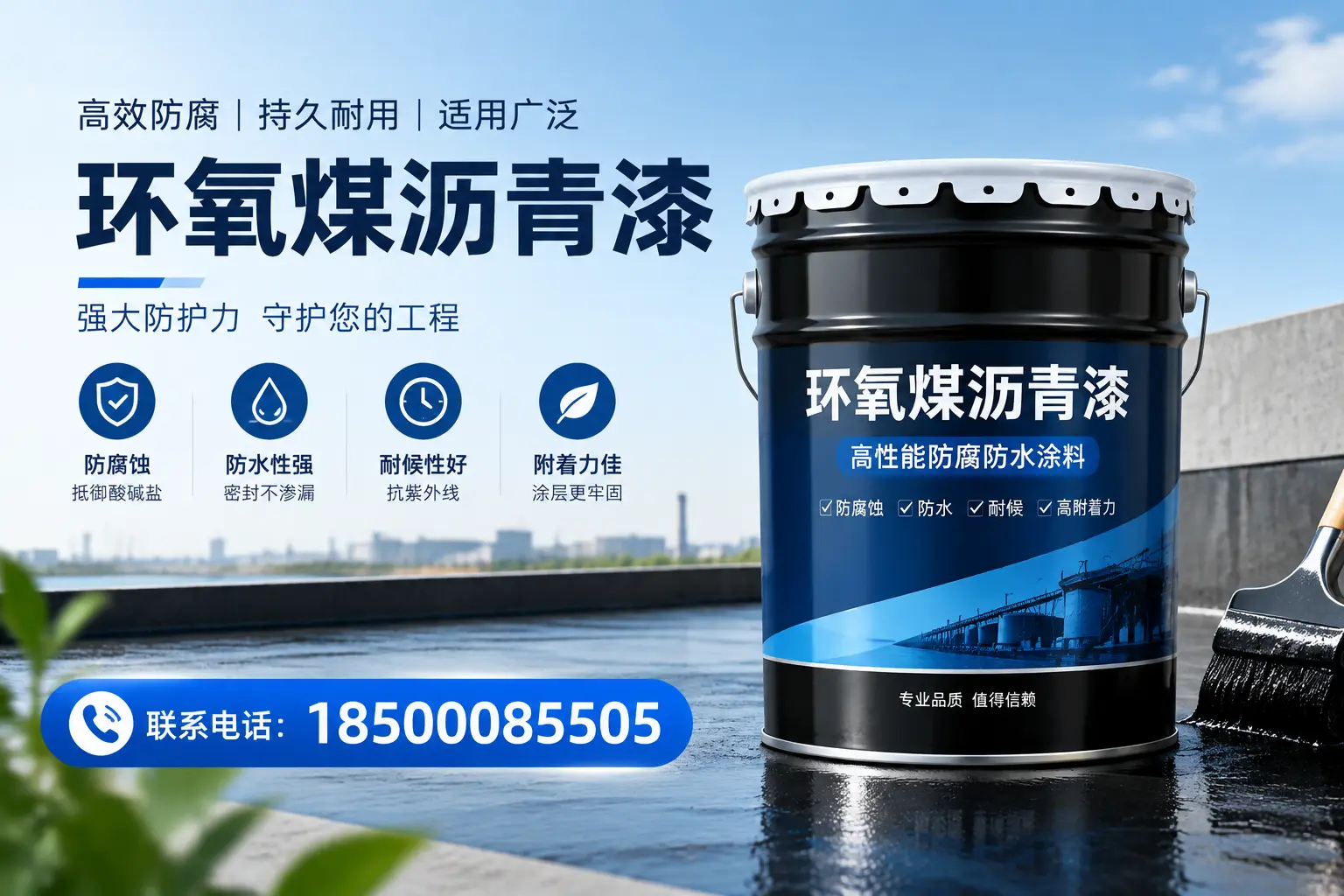 环氧煤沥青漆的施工方法详解,助力宁德企业高效完成项目